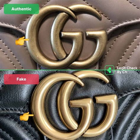 how to authenticate gucci marmont|Gucci Marmont logo.